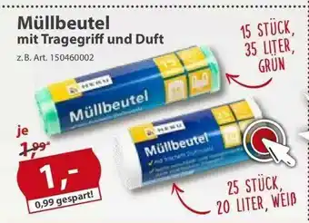 Sonderpreis Baumarkt Müllbeutel Mit Tragegriff Und Duft Angebot