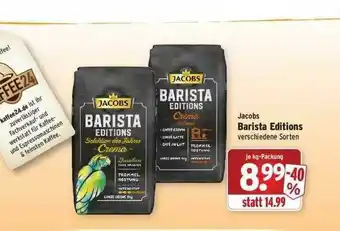 Wasgau Jacobs Barista Editions Angebot