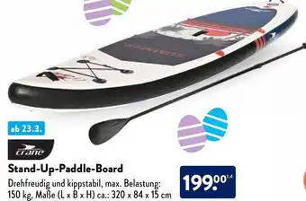 Aldi Nord Crane Stand up Paddle Board Angebot