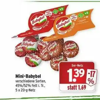 Wasgau Mini-babybel Angebot