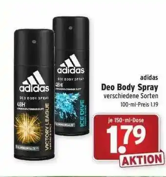 Wasgau Deo Body Spray Angebot