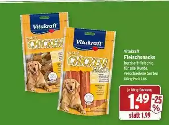 Wasgau Vitakraft Fleischsnacks Angebot