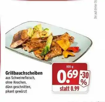 Wasgau Grillbauchscheiben Angebot