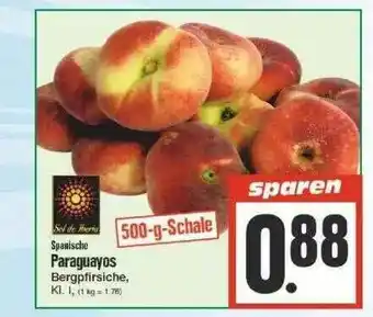 Edeka Spanische Paraguayos Bergpfirsiche Angebot