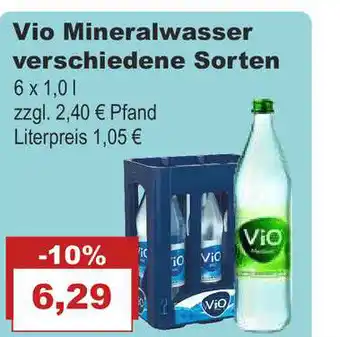 Bilgro Vio Mineralwasser Angebot