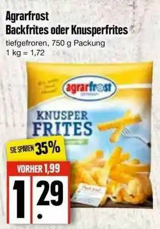 Edeka Agrarfrost Backfrites Oder Knusperfrites Angebot