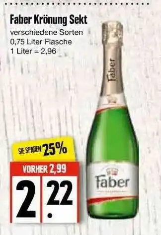 Edeka Faber Krönung Sekt Angebot