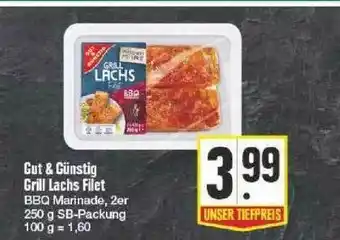 Edeka Gut & Günstig Grill Lachs Filet Angebot