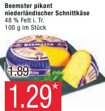 Marktkauf Beemster pikant niederländischer Schnittkäse 100 g Angebot