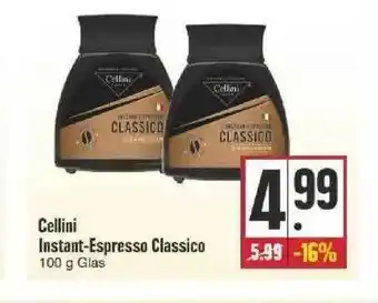 Edeka Cellini Instant-espresso Classico Angebot