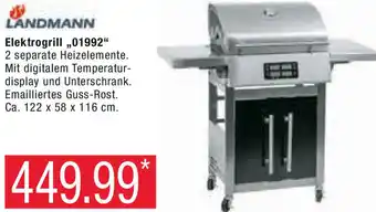 Marktkauf Landmann Elektrogrill 01992 Angebot