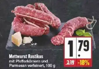 Edeka Mettwurst Rustikus Angebot