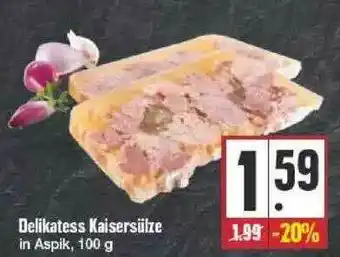 Edeka Delikatess Kaisersülze Angebot