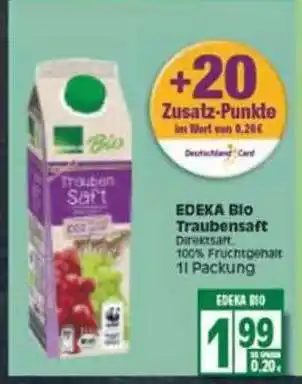 Edeka Edeka Bio Traubensaft Angebot