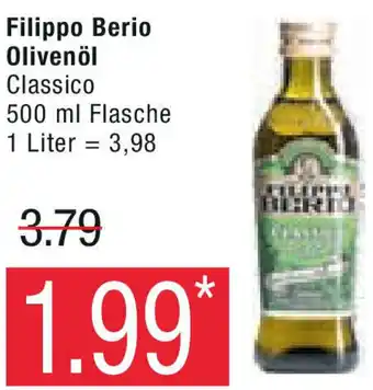 Marktkauf Filippo Berio Olivenöl 500 ml Flasche Angebot