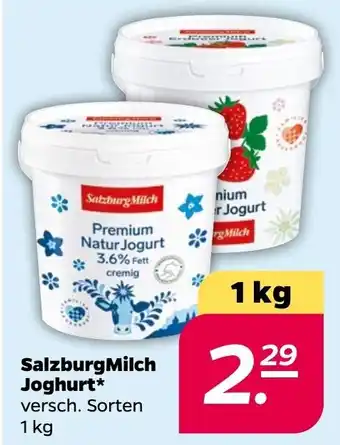 NETTO SalzburgMilch Joghurt 1 kg Angebot