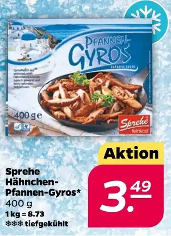 NETTO Sprehe Hähnchen Pfannen Gyros 400 g Angebot