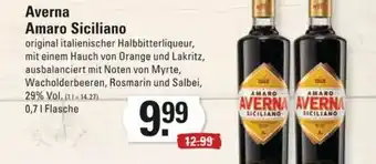 Edeka Frischemarkt Averna Amaro Siciliano Angebot