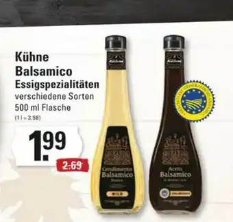 Edeka Frischemarkt Kühne Balsamico Essigspezialitäten Angebot