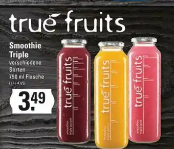 Edeka Frischemarkt True Fruits Smoothie Triple Angebot