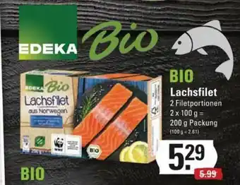 Edeka Frischemarkt Edeka Bio Lachsfilet Angebot