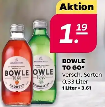 NETTO Bowle to go 0,33 Liter Angebot