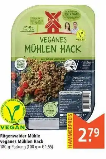 Marktkauf Rügenwalder Mühle Veganes Mühlen Hack Vegan Angebot