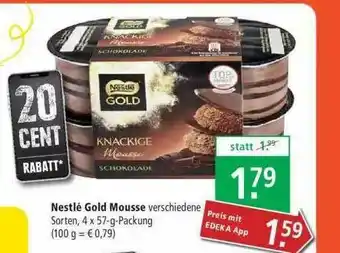 Marktkauf Nestlé Gold Mousse Angebot