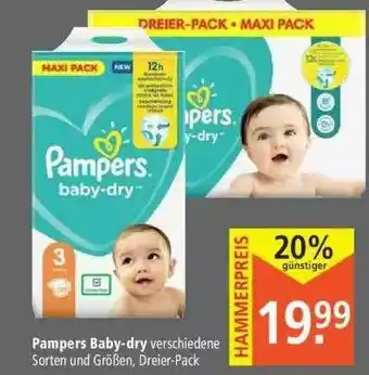 Marktkauf Pampers Baby-dry Angebot