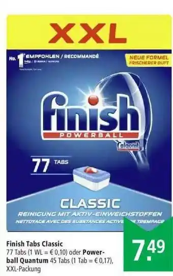 Marktkauf Finish Tabs Classic Oder Power-ball Quantum Angebot