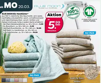 NETTO Blue Moon Bio Handtücher Angebot