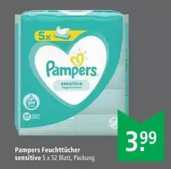 Marktkauf Pampers Feuchttücher Sensitive Angebot