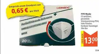 Marktkauf Ffp2 Maske Angebot