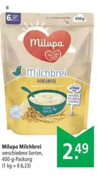 Marktkauf Milupa Milchbrei Angebot