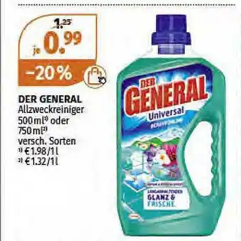 Müller Der General Allzweckreiniger Angebot