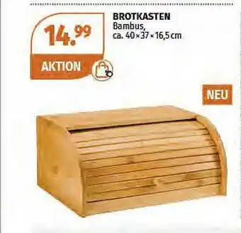 Müller Brotkasten Bambus Angebot