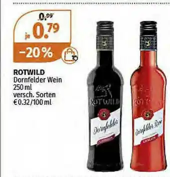 Müller Rotwild Dornfelder Wein Angebot