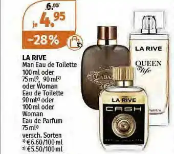 Müller La Rive Man Eau De Toilette Angebot