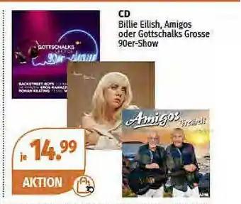 Müller Cd Billie Eilish Amigos Oder Gottschalks Grosse Angebot