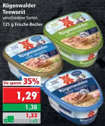 L. STROETMANN GROSSMARKT Rügenwalder Teewurst 125g Angebot