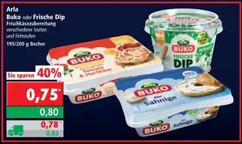 L. STROETMANN GROSSMARKT Arla Buko oder Frische Dip 195/200g Becher Angebot