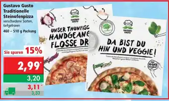 L. STROETMANN GROSSMARKT Gustavo Gusto Traditionelle Steinofenpizza 460-510g Angebot