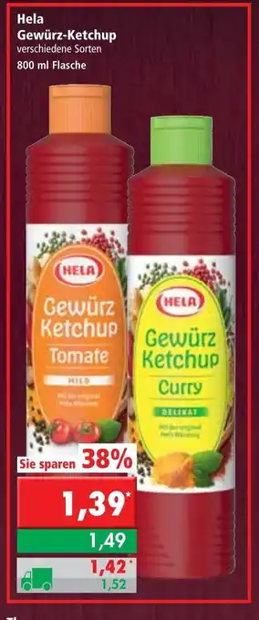 L. STROETMANN GROSSMARKT Hela Gewürz Ketchup 800 ml Angebot