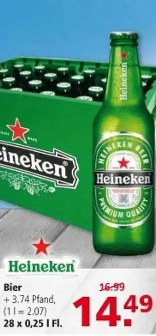 Multi Markt Heineken bier Angebot