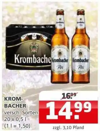 Getränkehaus Krombacher Angebot