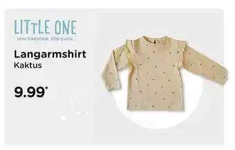 BabyOne Little one langarmshirt kaktus Angebot