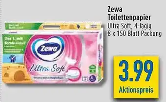 diska Zewa toilettenpapier Angebot