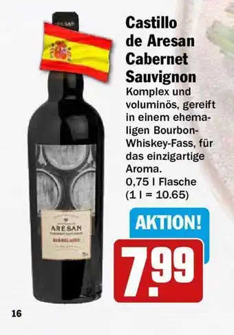 Hit Castillo de aresan cabernet sauvignon Angebot