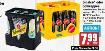 Hit Sinalco oder schweppes Angebot