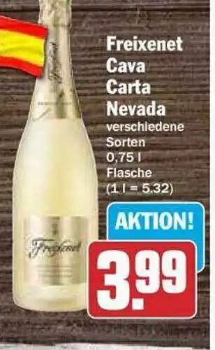 Hit Freixenet cava carta nevada Angebot